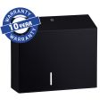 MERIDA STELLA BLACK LINE MAXI toilet paper dispenser, max. roll diameter 23 cm, black